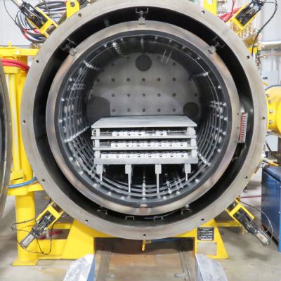 Vacuum Sintering Furnace Delivering Bright, Clean Parts at S...