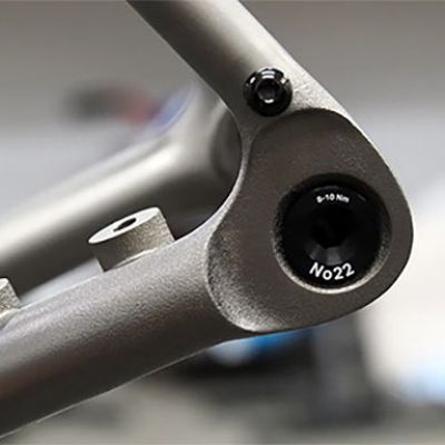 New 3D-Printed Ti Fork Ends on No. 22 Bicycle’s Road Bikes